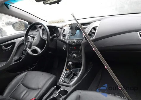 2015 Hyundai Elantra Limited from USA, damaged, VIN KMHDH4AE0FU283881